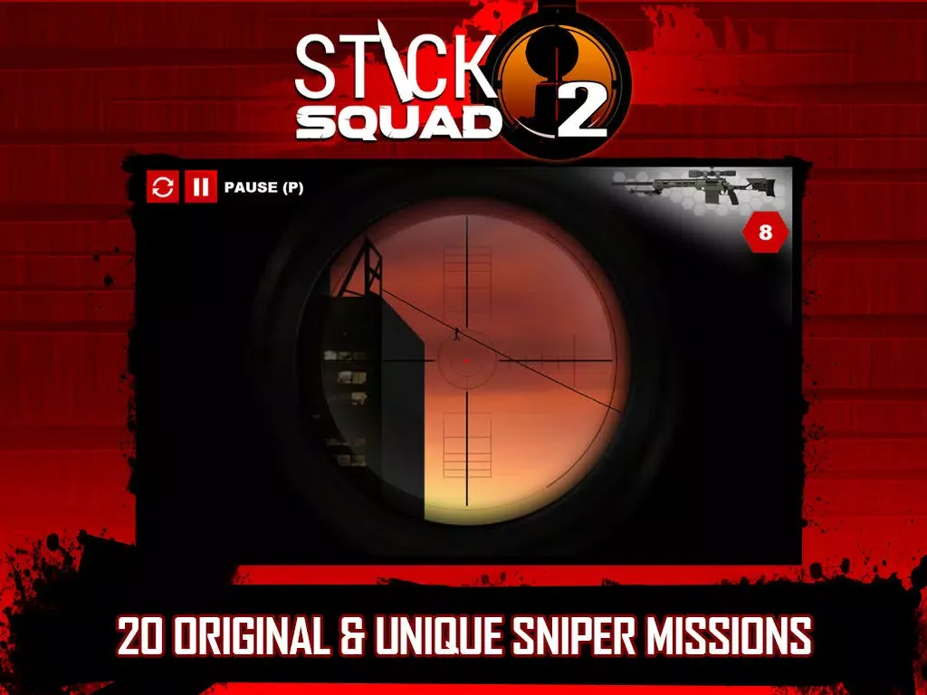 Capturas de tela do Stick Squad 2 - Shooting Elite iPad 
