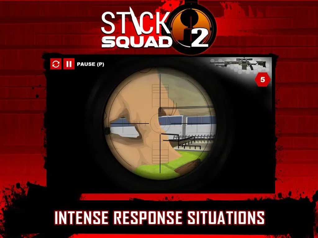 Capturas de tela do Stick Squad 2 - Shooting Elite iPad 