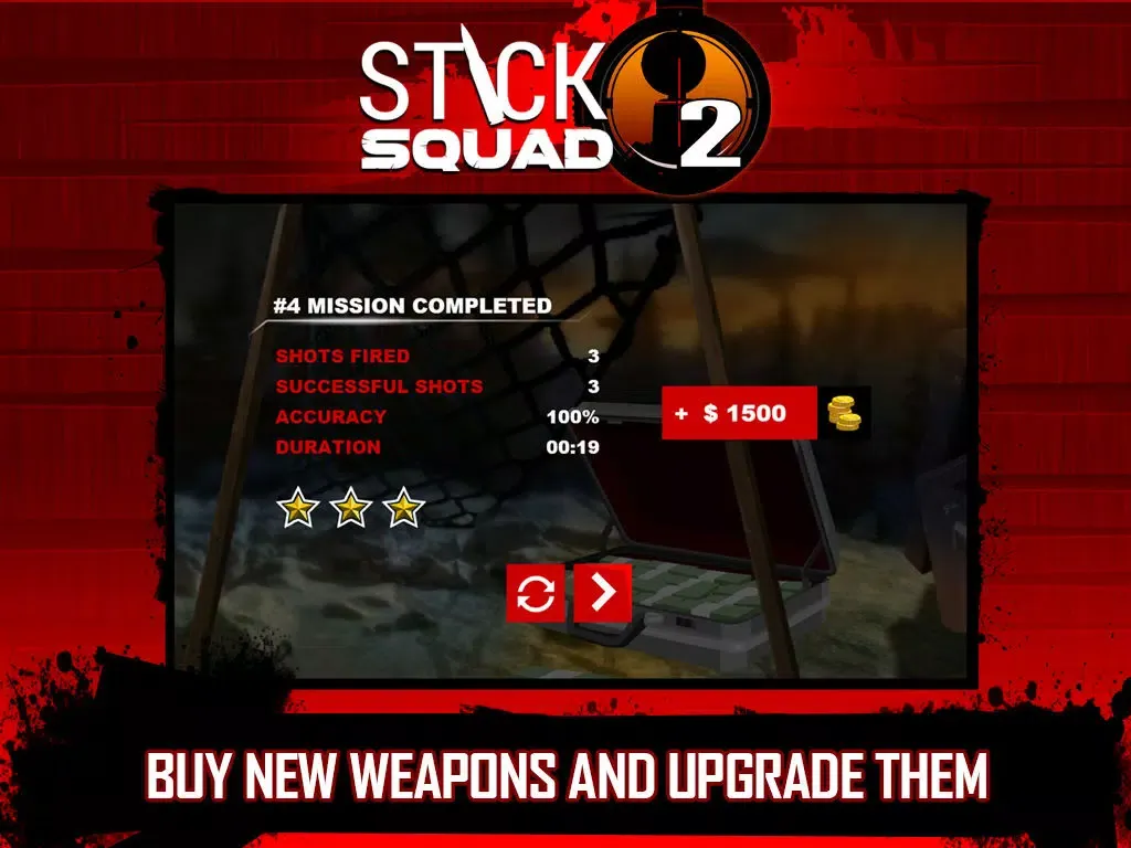 Capturas de tela do Stick Squad 2 - Shooting Elite iPad 
