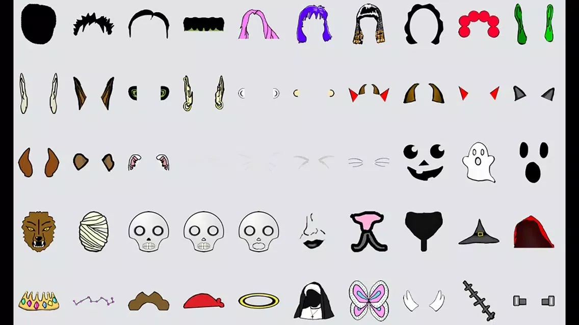 ภาพหน้าจอของ Spooktober Halloween Stickers