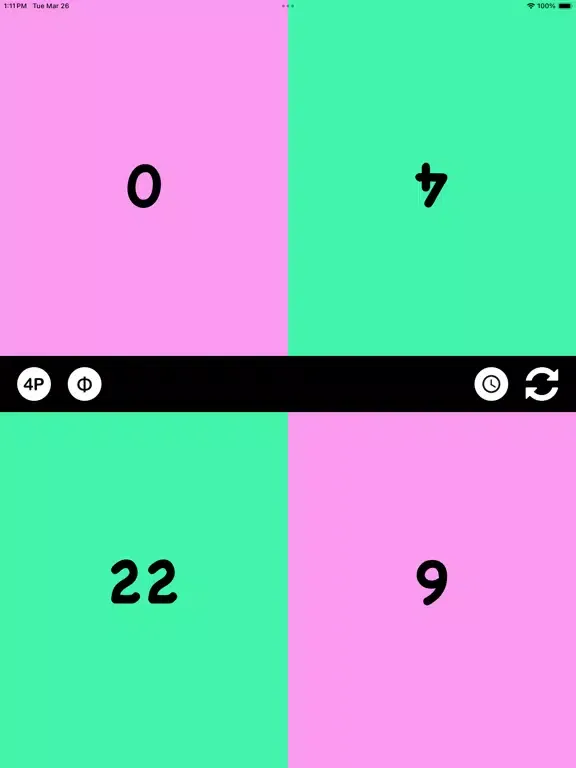 LifeHack: MTG Life Counter iPad  스크린샷