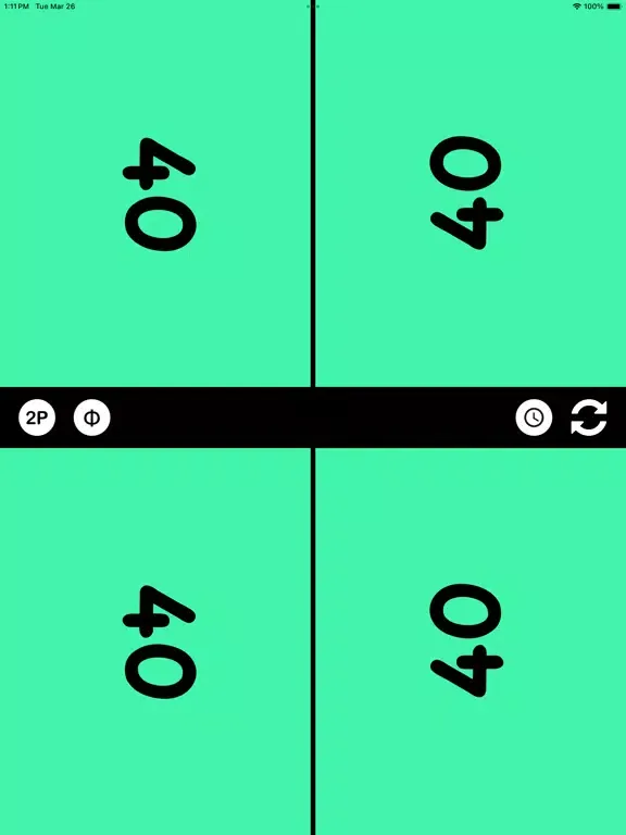 LifeHack: MTG Life Counter iPad  스크린샷