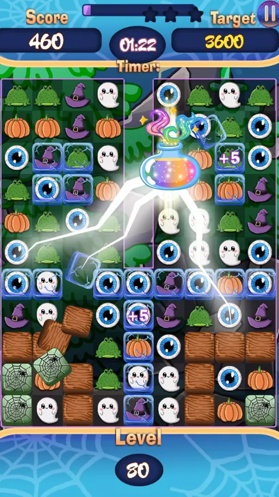 Capturas de pantalla de Match 3 - Spooky Hotel