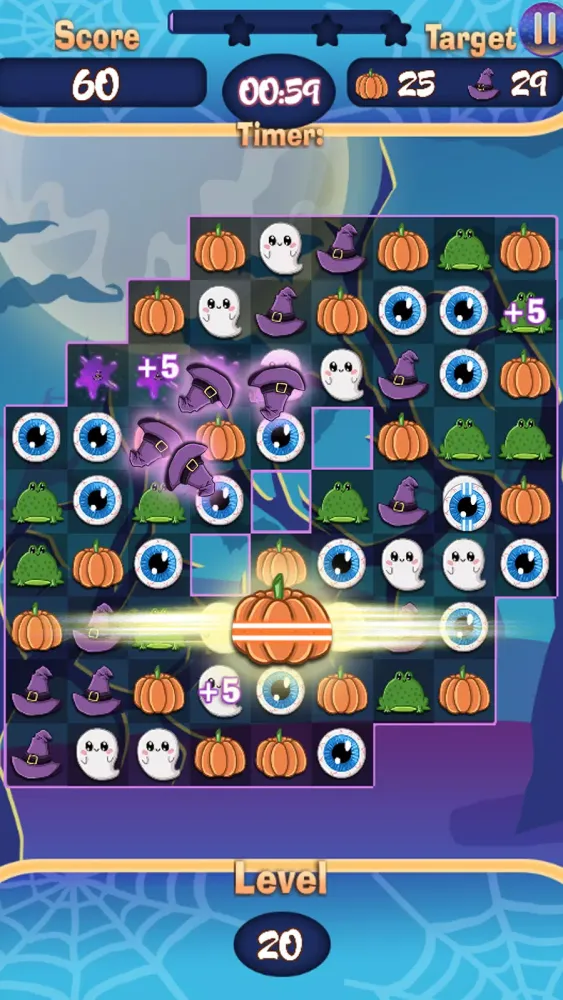 Capturas de pantalla de Match 3 - Spooky Hotel