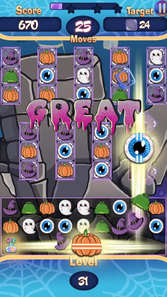Capturas de pantalla de Match 3 - Spooky Hotel