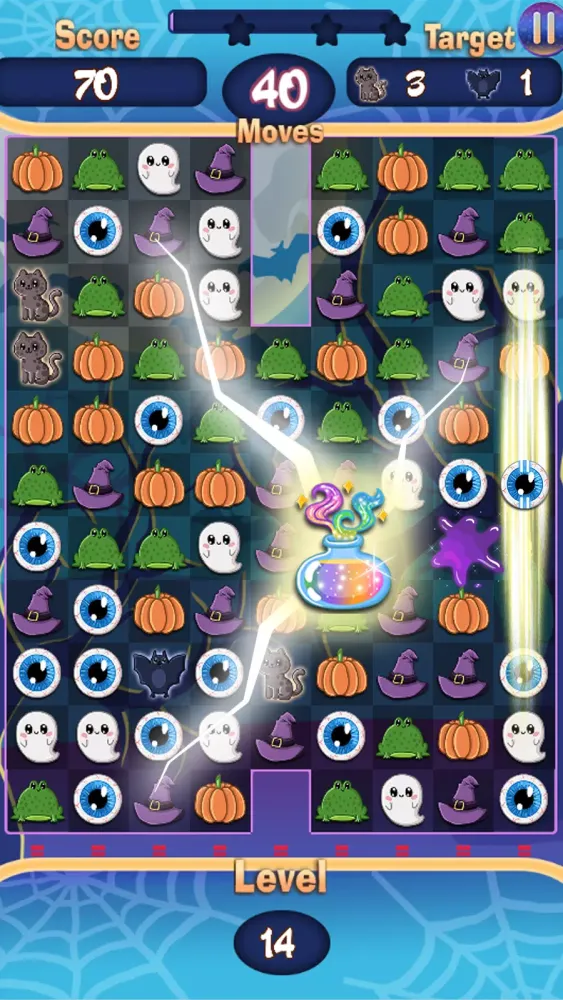 Capturas de pantalla de Match 3 - Spooky Hotel