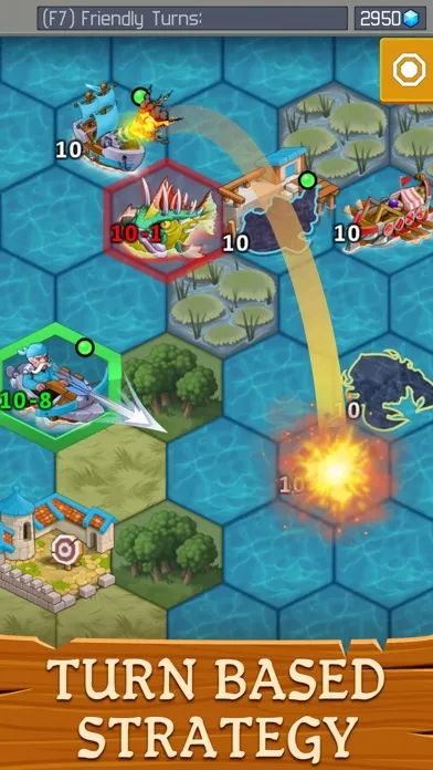 Hex Warriors - Turn-based RPG स्क्रीनशॉट