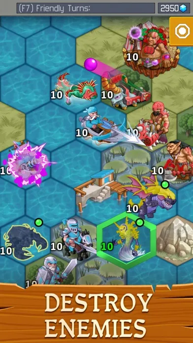 Hex Warriors - Turn-based RPG स्क्रीनशॉट