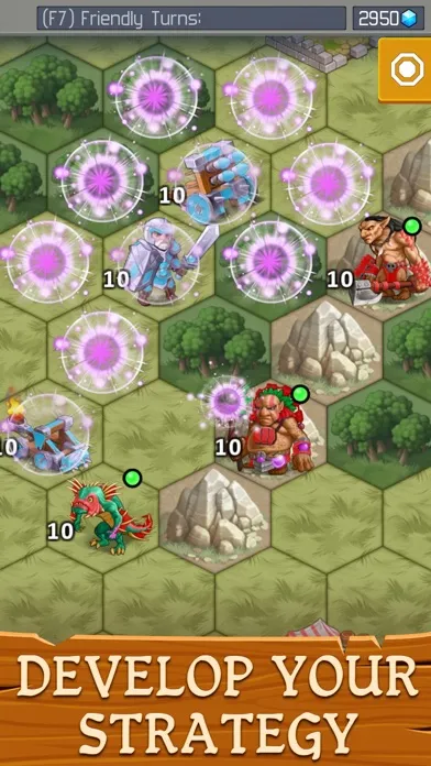 Hex Warriors - Turn-based RPG स्क्रीनशॉट