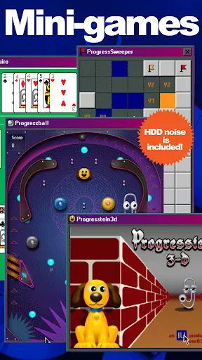 Ảnh chụp màn hình của Progressbar95 - nostalgic game