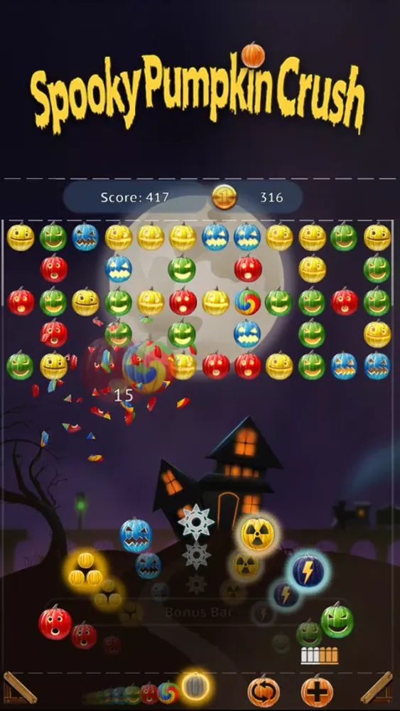Spooky House ® Halloween Crush Screenshots