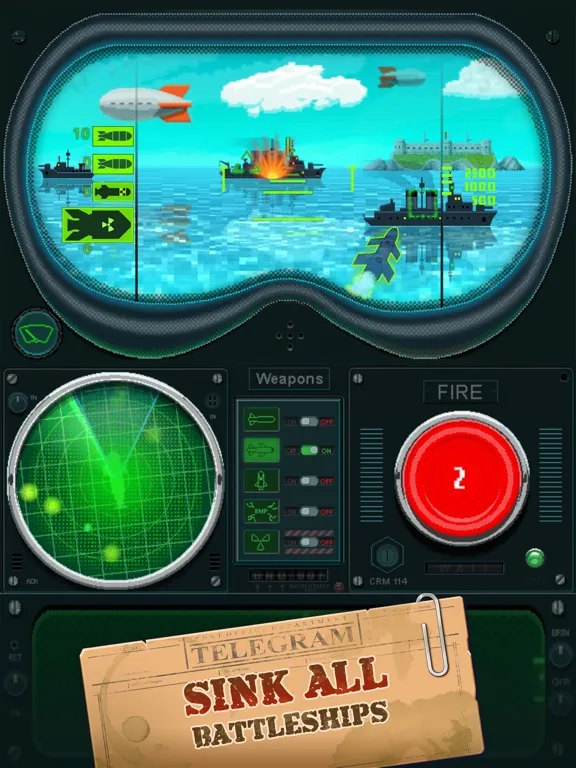 Ảnh chụp màn hình của You Sunk - rocket battleship iPad 