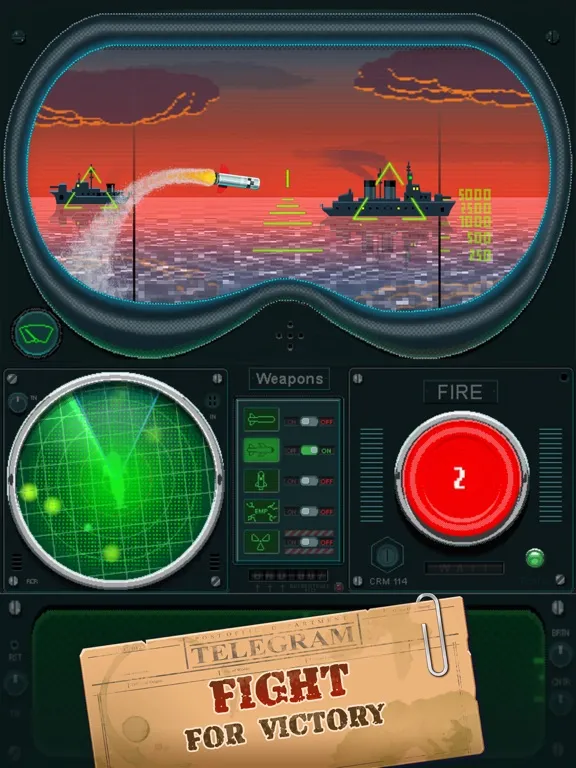 Ảnh chụp màn hình của You Sunk - rocket battleship iPad 