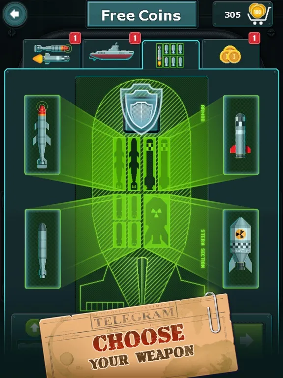 Ảnh chụp màn hình của You Sunk - rocket battleship iPad 