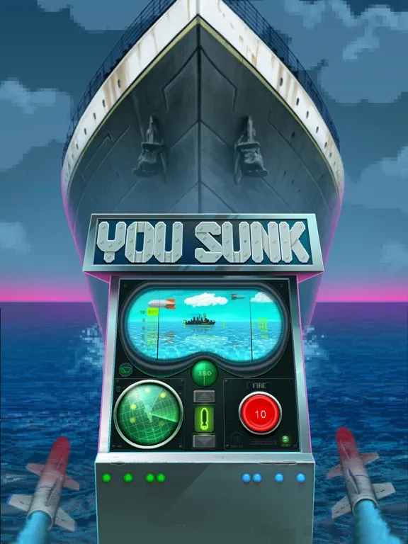 Ảnh chụp màn hình của You Sunk - rocket battleship iPad 