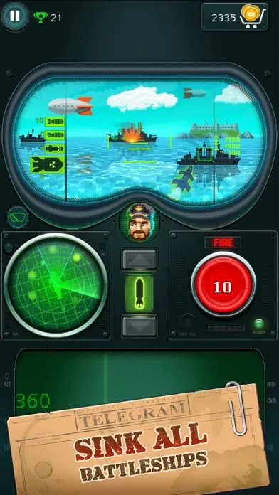 Ảnh chụp màn hình của You Sunk - rocket battleship