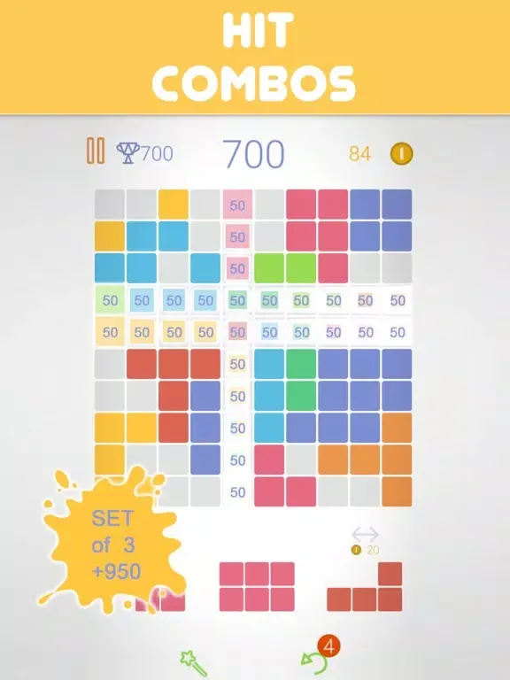 Capturas de tela do Tringles™ puzzle - royal 1010 iPad 