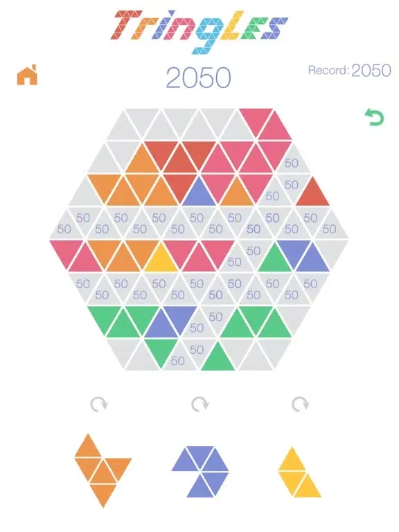 Capturas de tela do Tringles™ puzzle - royal 1010 iPad 