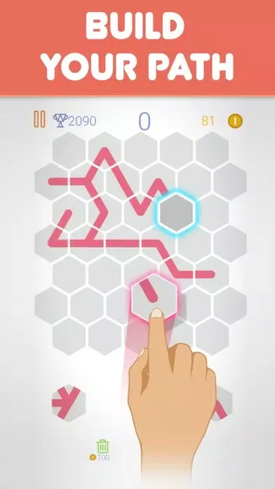 Capturas de tela do Tringles™ puzzle - royal 1010