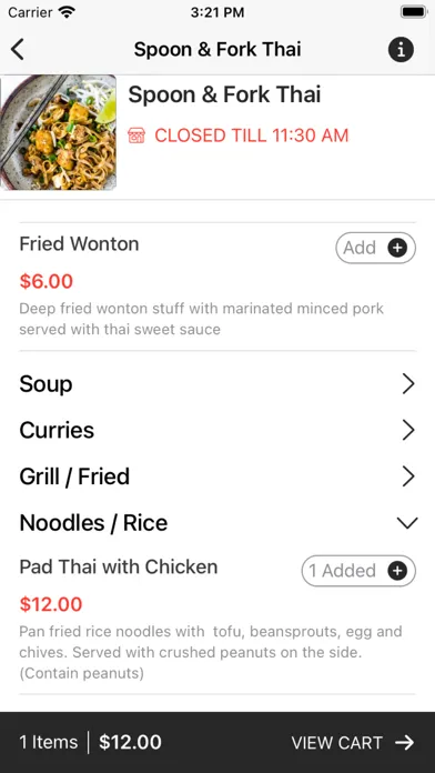 Spoon & Fork Thai スクリーンショット