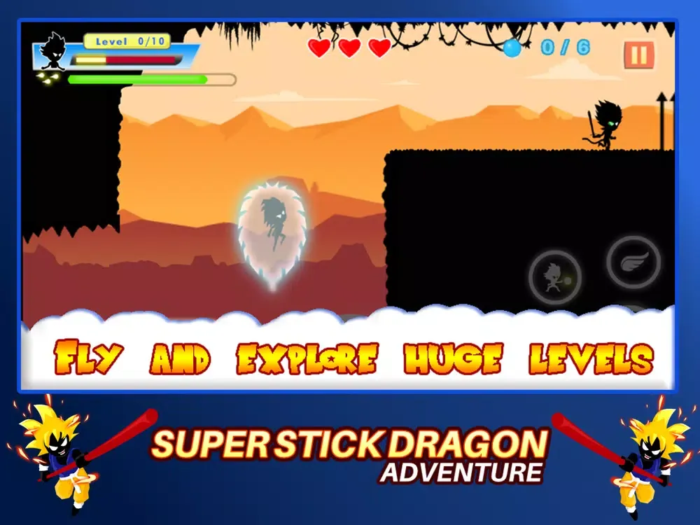 Super Stick Dragon Warrior iPad Screenshots