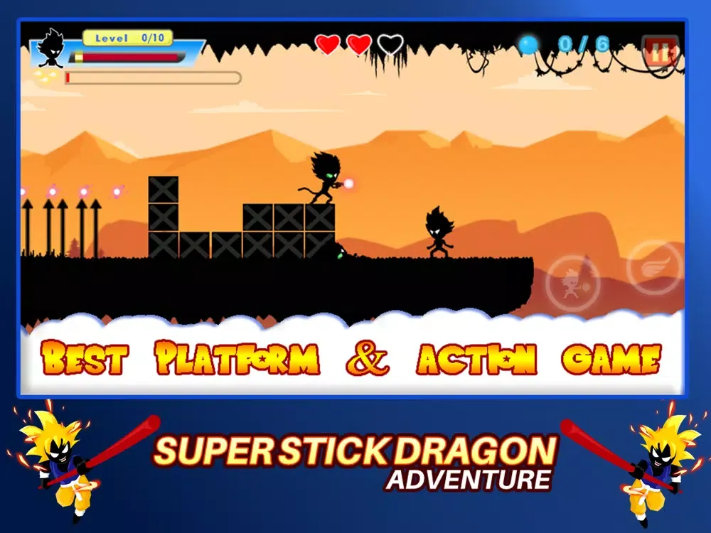 Super Stick Dragon Warrior iPad Screenshots