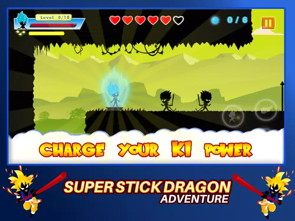 Super Stick Dragon Warrior iPad Screenshots