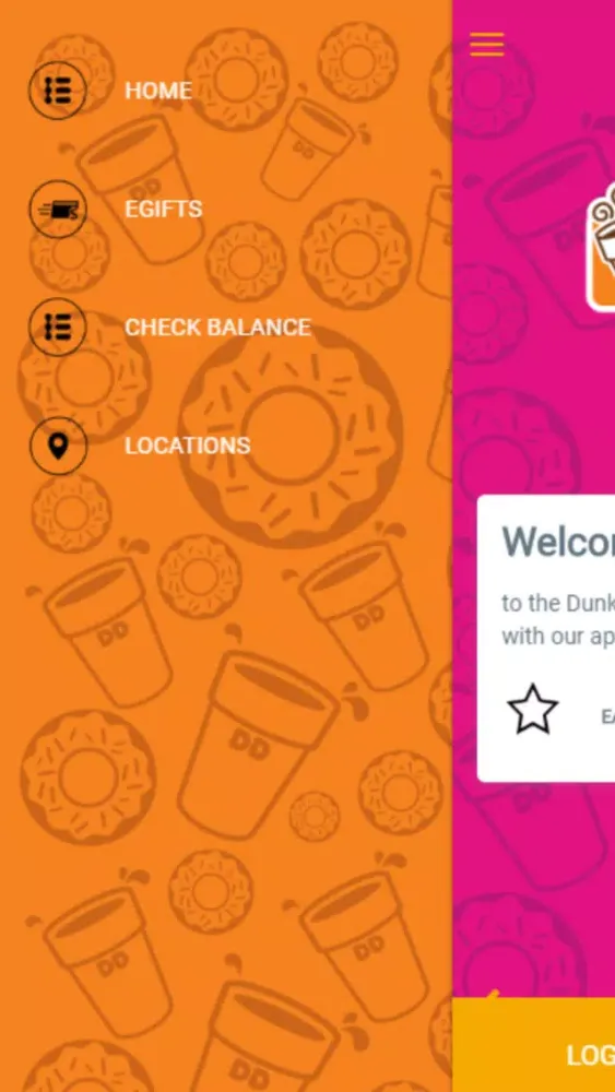 Capturas de pantalla de Dunkin Donuts Ecuador