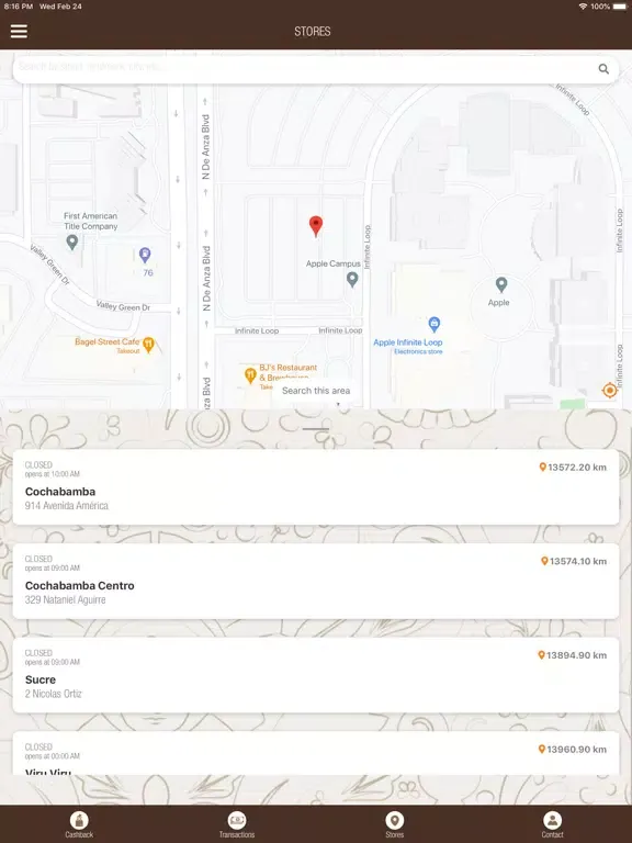 Tangkapan skrin Manjar de Oro iPad 