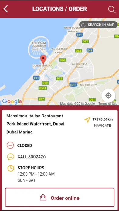 Massimo Italian Restaurant应用截图