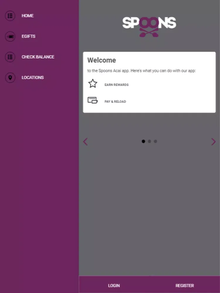 Spoons Acai iPad  Screenshots
