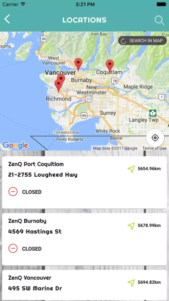 ZenQ BC سکرین شاٹس