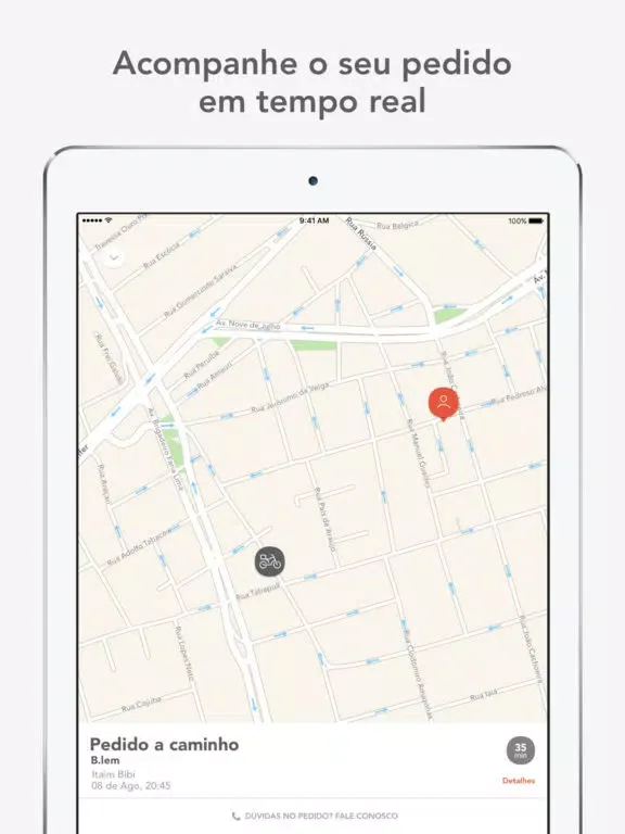 Captures d'écran de SpoonRocket iPad 
