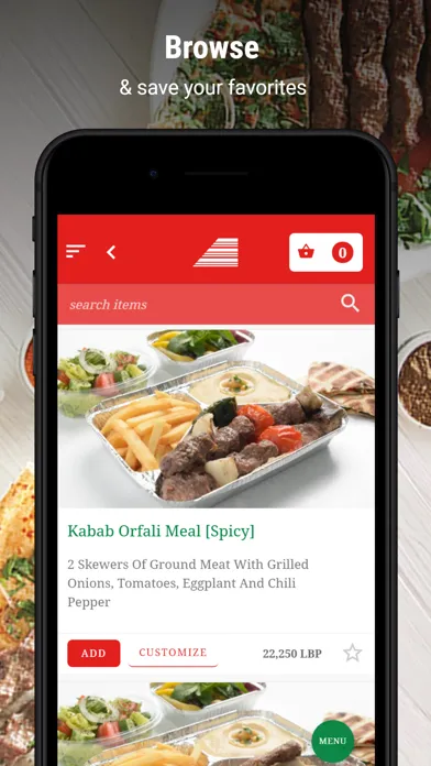 Kababji - Order Online Screenshots