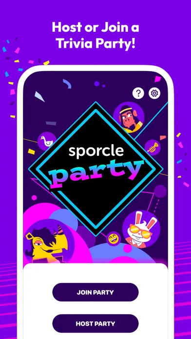 Sporcle Party: Social Trivia应用截图