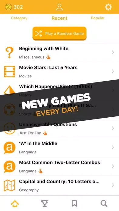 Screenshot di Sporcle