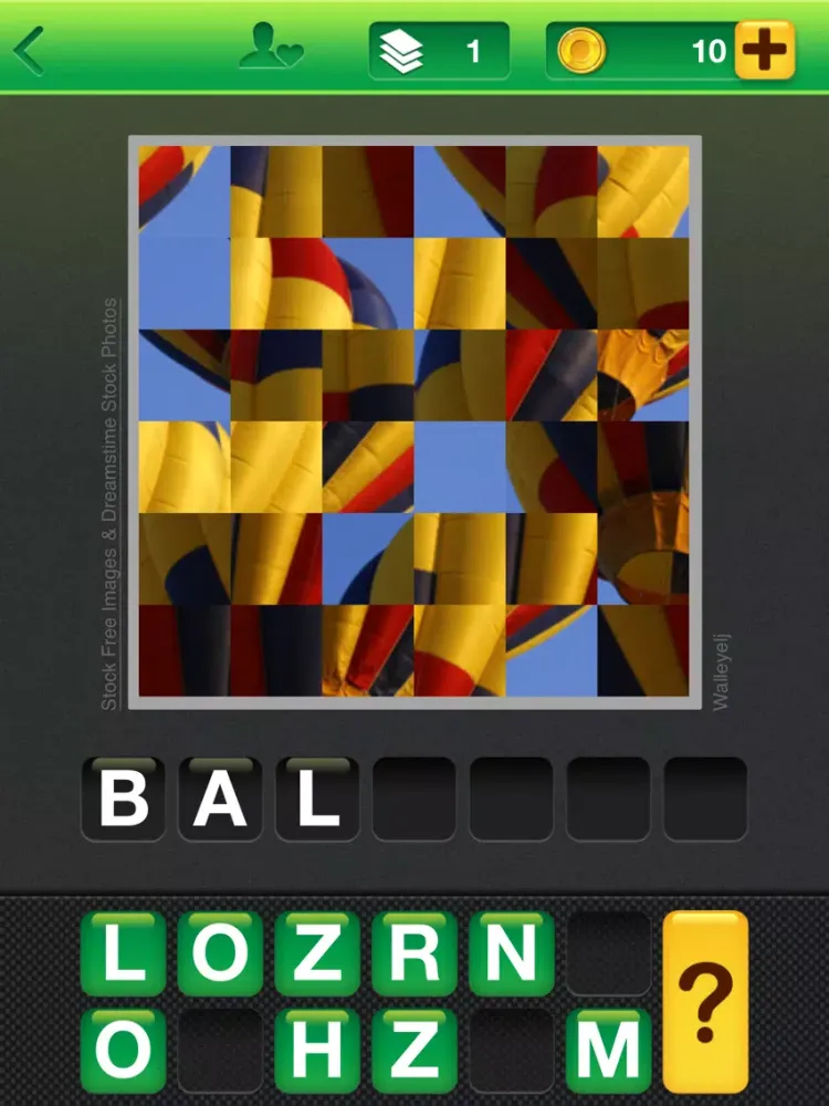Puzzle Words iPad  Screenshots