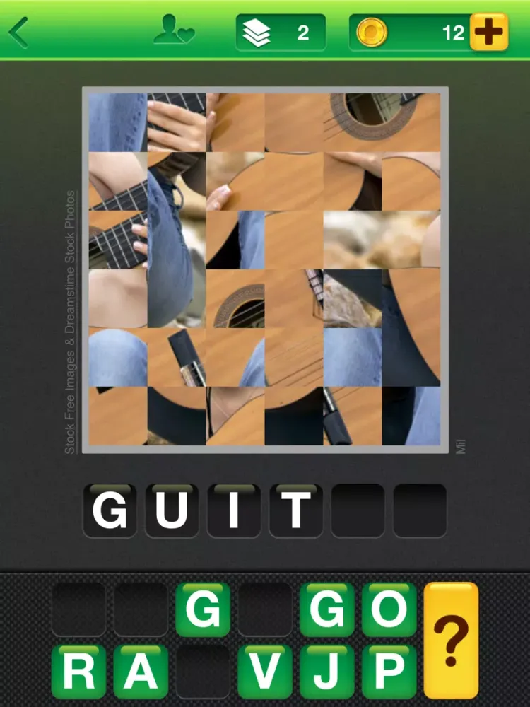 Puzzle Words iPad  Screenshots