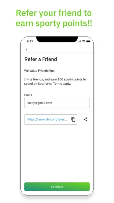 Zrzuty ekranu SPORTI.APP