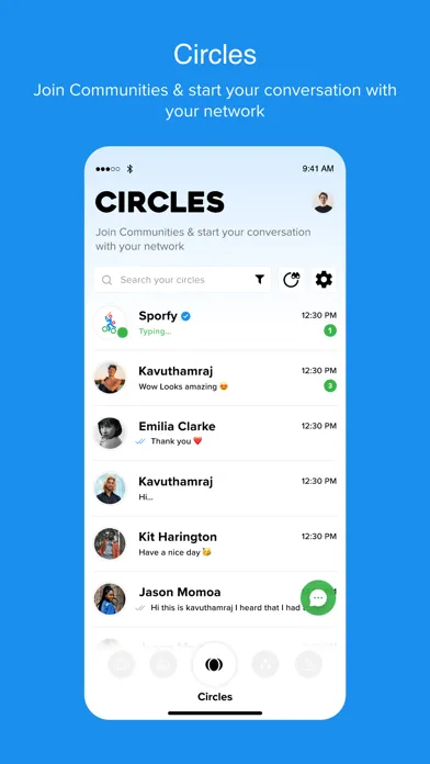 Скриншоты Sporfy