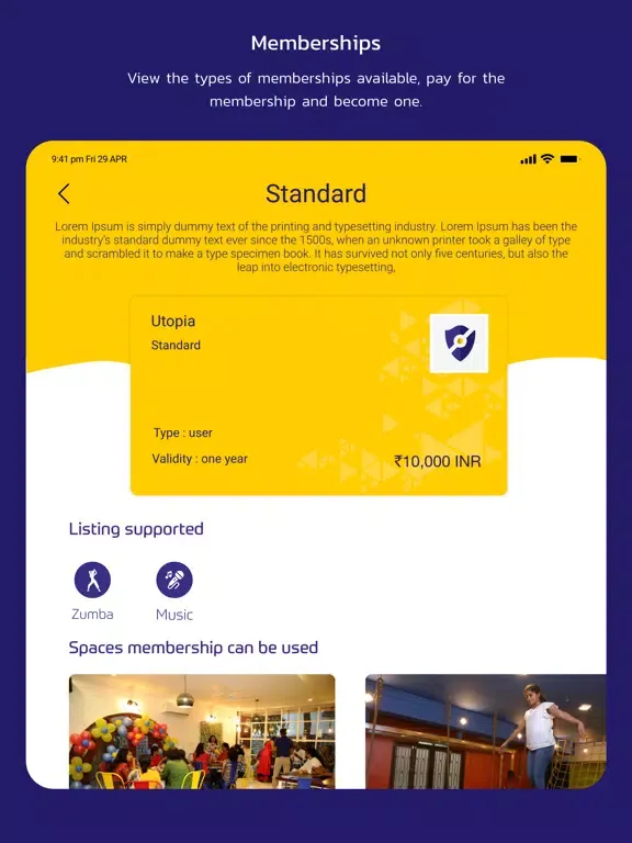 Utopia Chennai iPad  Screenshots