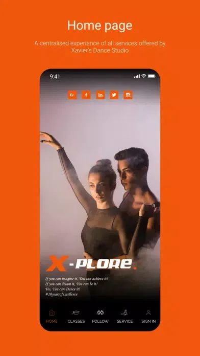 Xaviers Dance Studio應用截圖
