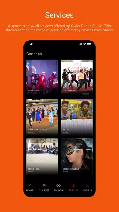 Xaviers Dance Studio應用截圖