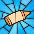 Stained Glass Coloring Book Stained Glass Coloring Book