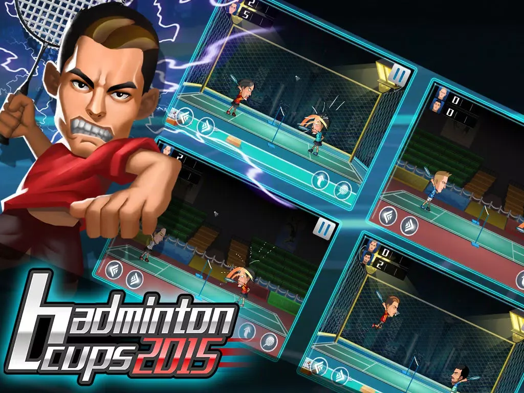 Capturas de pantalla de Badminton Cups 2015 iPad 