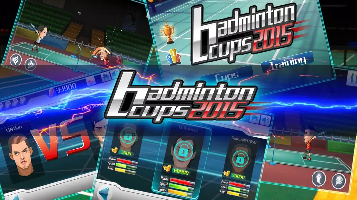 Capturas de pantalla de Badminton Cups 2015
