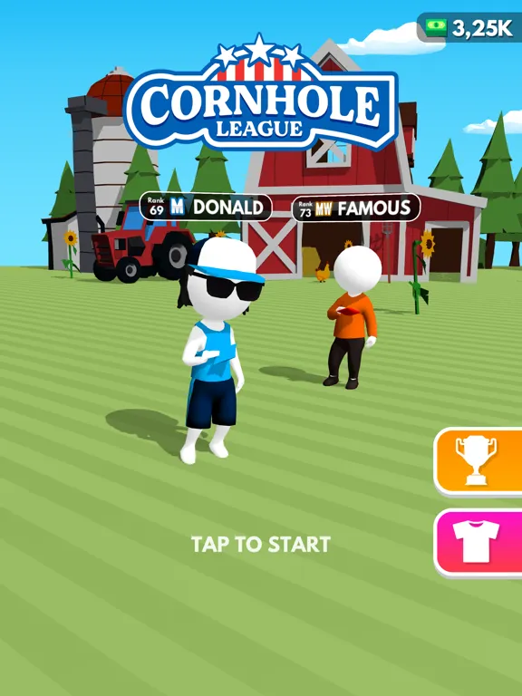 Zrzuty ekranu Cornhole League iPad 