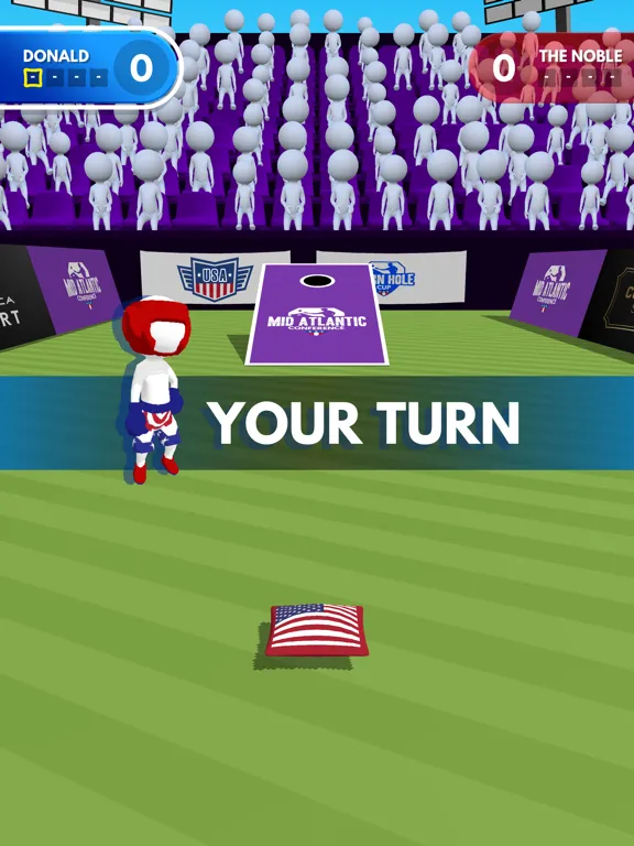 Zrzuty ekranu Cornhole League iPad 