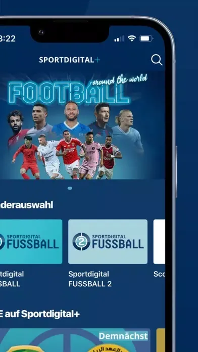 Sportdigital+ Live Fussball स्क्रीनशॉट