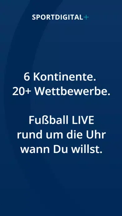Sportdigital+ Live Fussball स्क्रीनशॉट